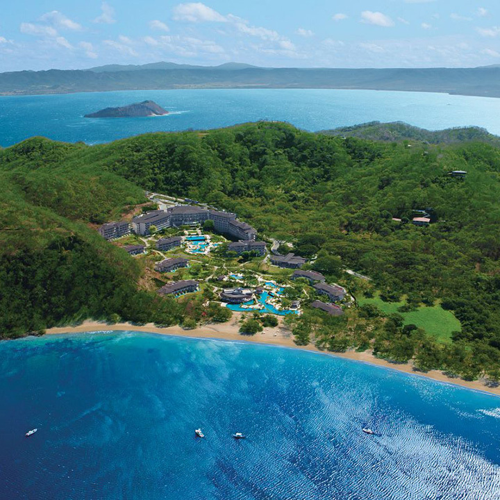 aerial view of resort and beach at all-inclusive resorts costa rica by Inclusive collection