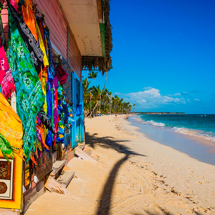 this is an image of a colorful costal town near an all inclusive resorts columbia Resort by  inclusive resorts 