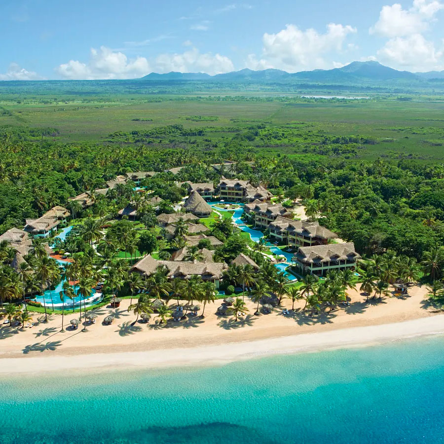 Aerial view of Zoëtry Agua Punta Cana