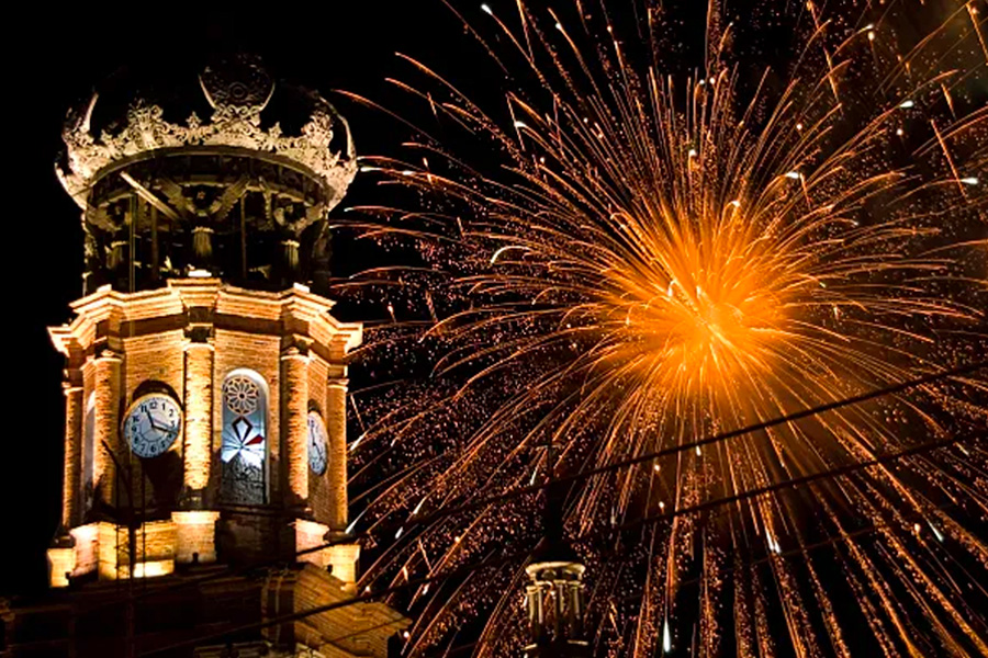 Puerto Vallarta fireworks