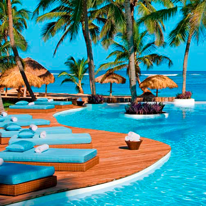 This is an image of the pool at Zoëtry Agua Punta Cana